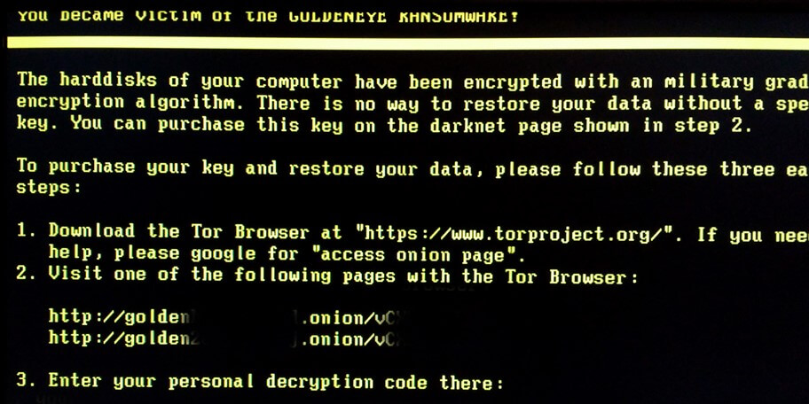 PETYA RANSOMWARE THREAT ADVISORY
