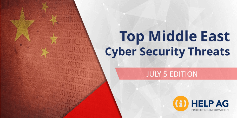 TOP MIDDLE EAST CYBER THREATS-5 JULY 2018