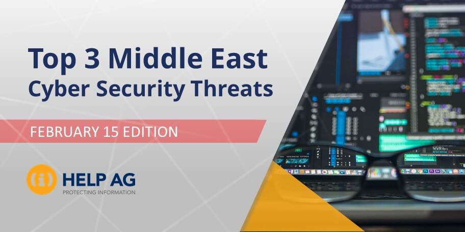 TOP MIDDLE EAST CYBER THREATS-15 FEBRUARY 2018