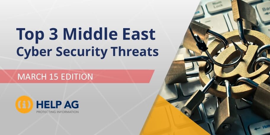 TOP MIDDLE EAST CYBER THREATS-15 MARCH 2018