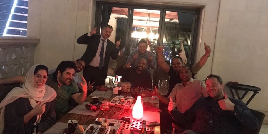 A Great Time After a Riyadh Day’s Work!