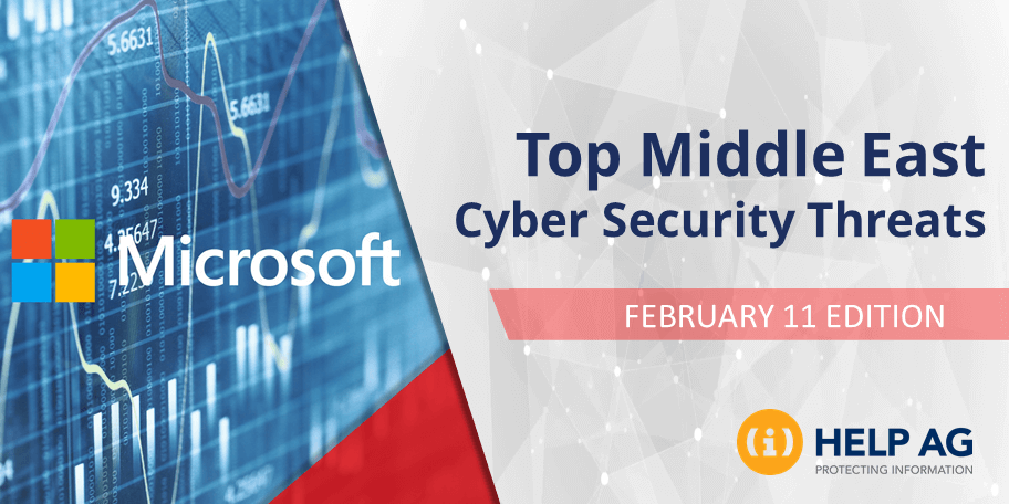 Top Middle East Cyber Threats- 11 February 2019