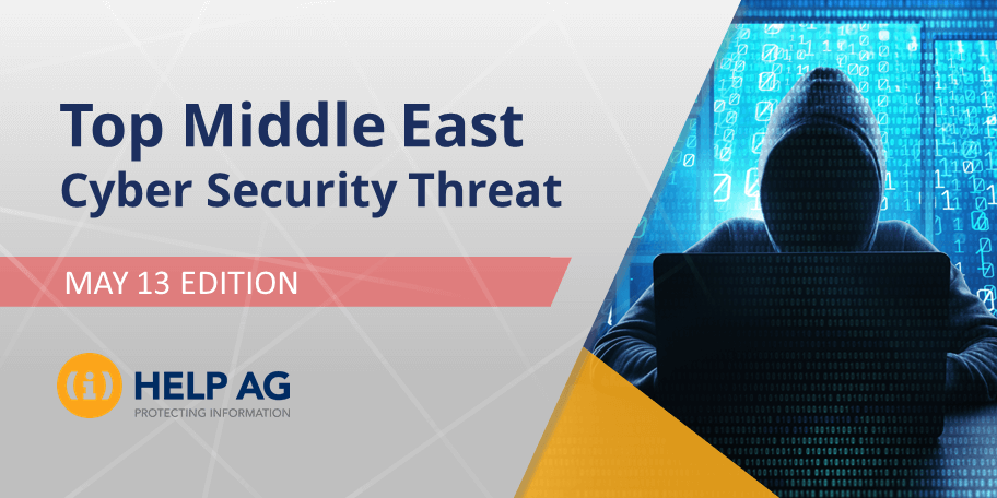 Top Middle East Cyber Threat- 13 May 2019