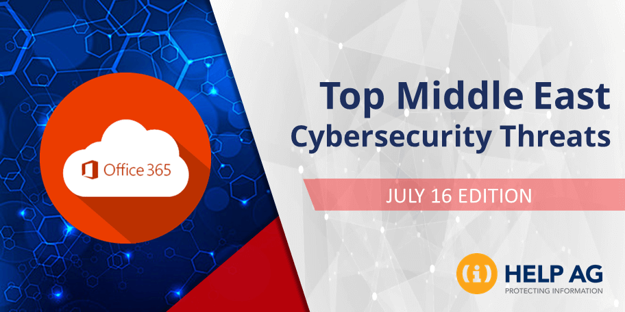 Top Middle East Cyber Threats- 16 July 2019
