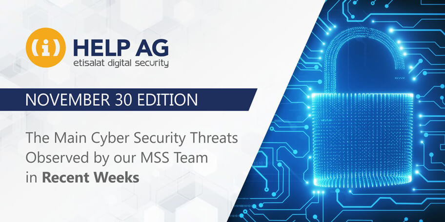 Top Middle East Cyber Threats – 30 Nov 2020