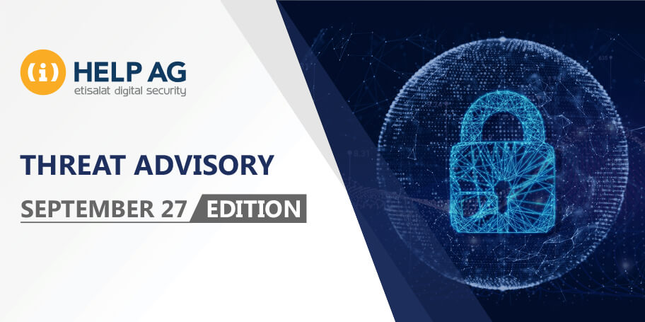 Top Middle East Cyber Threats – 27 September 2021