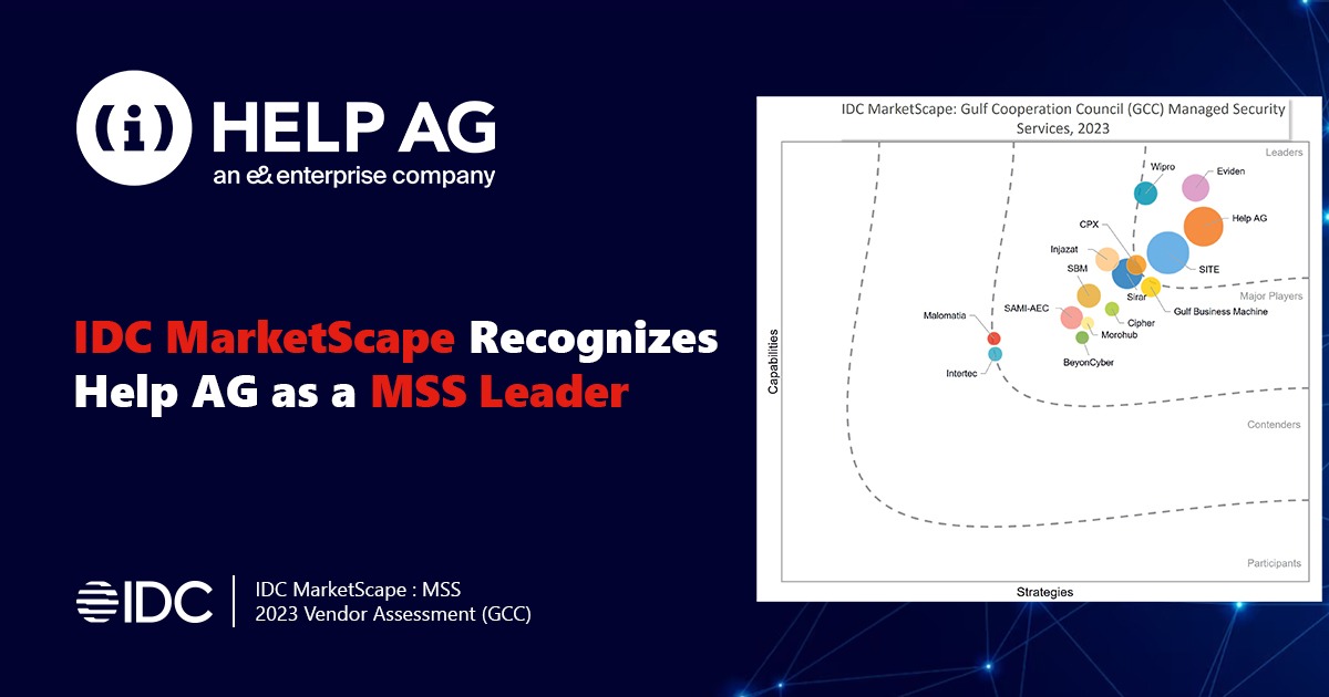 Help AG: A Leader in IDC MarketScape for MSS in GCC 2023